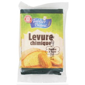 Levure Chimique - TABLIER BLANC - 6x11g (66g)