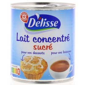 Lait Concentré Sucré - DELISSE - 397g
