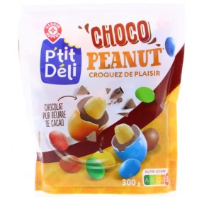 Billes Chocolat Cacahuètes - P'TIT DELI - 300g