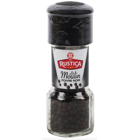 Moulin à Poivre Noir - RUSTICA - 28g