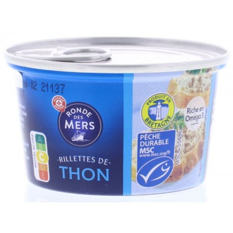 Rillettes de Thon - RONDE DES MERS - 125g