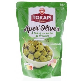 Aper'olives à l'Ail et aux Herbes de Provence - TOKAPI - 400g