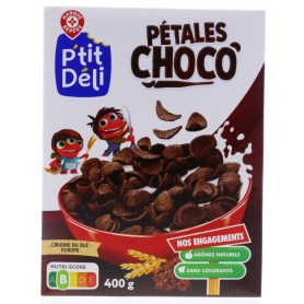 Pétales de blé au Chocolat - P'TIT DELI - 400g