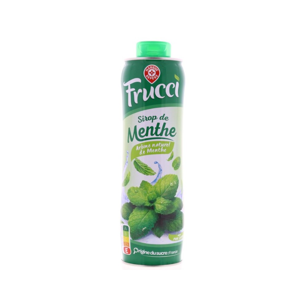 Sirop de Menthe - FRUCCI - 75cl - Drive Z'eclerc