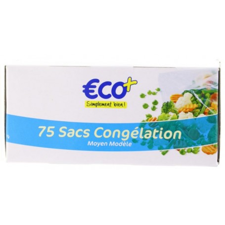 Sacs de Congélation x75 - ECO+ - Drive Z'eclerc
