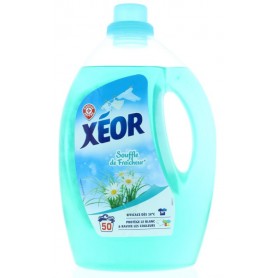 Lessive Liquide Fraîcheur 50 lavages - XEOR - 2,5L