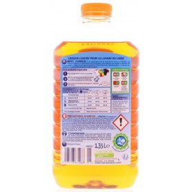 Recharge Lessive Liquide Fleur d'Oranger et Aloe Vera 27 lavages - XEOR - 1,35L