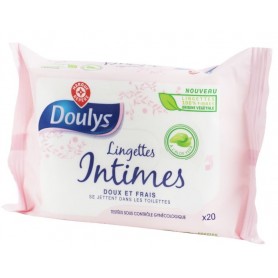 Lingettes Intimes x20 - DOULYS