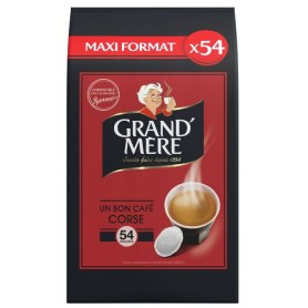 Dosettes Souples Café Corsé - GRAND MERE - 54 dosettes