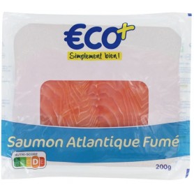 Saumon Fumé Atlantique - ECO+ - 200g