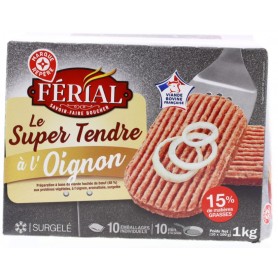 Hachés à l'oignon x10 - FERIAL - 1kg