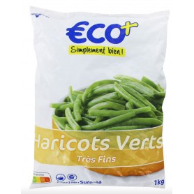 Haricots Verts Très Fins - ECO+ - 1kg