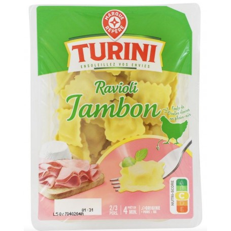 Ravioli au Jambon - TURINI - 300g