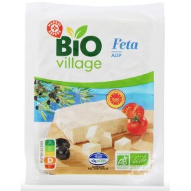Tranche de Feta Bio AOP - BIO VILLAGE - 180g