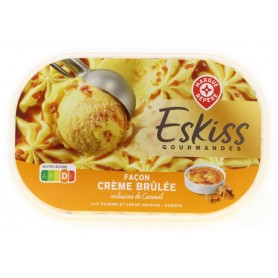 Glace façon Crème Brûlée - ESKISS - 500g