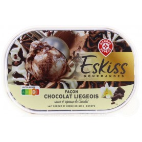 Glace façon Chocolat Liégeois - ESKISS - 500g