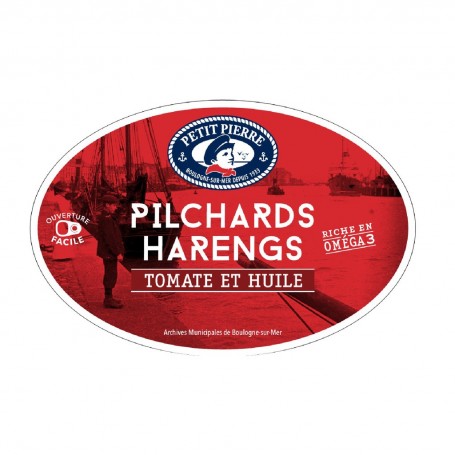 Pilchard Harengs Tomate  Huile - PETIT PIERRE - 367g