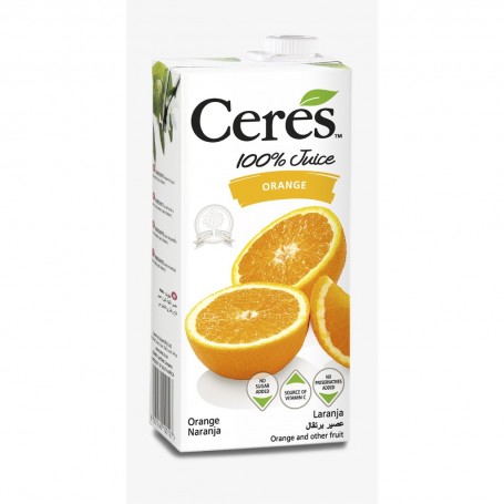 JUS 100% ORANGE 1L CERES