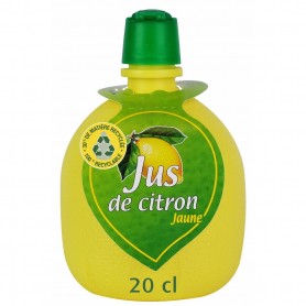 Jus de Citron Jaune - SIRACUSE - 20cl