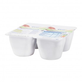 Compote de Pommes allégée en sucres - ECO+ - 4x100g (400g)