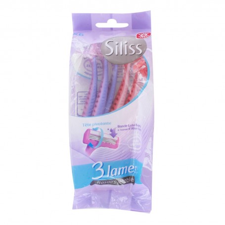 RASOIRS JETABLES TRI LAMES X6(1069621)
