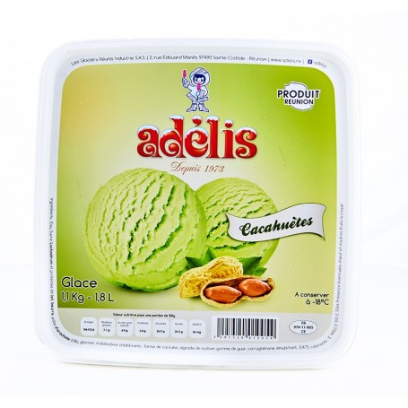 Créme glacée cacahuète - ADELLIS - 1,8L