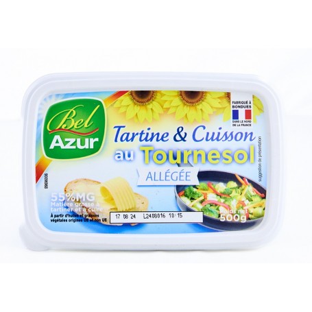 Beurre allégé - BEL AZUR - 500g