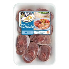 Sauté de Dinde x9 - CRETE D'OR - 1,2kg