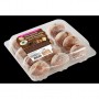 Mini beignets fourrés assortis aux 3 chocolats
