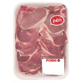Cotes de porc x10 - PORKI - 1,6kg