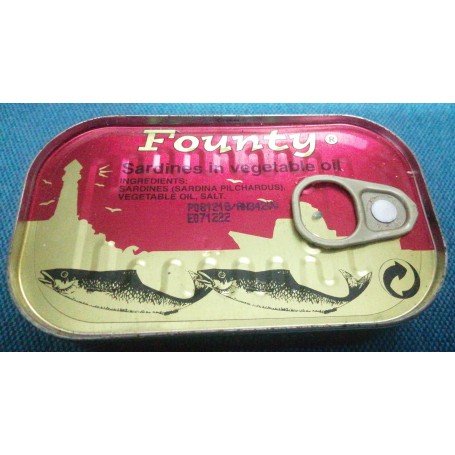 Sardines à l'huile - FOUNTY - 90g