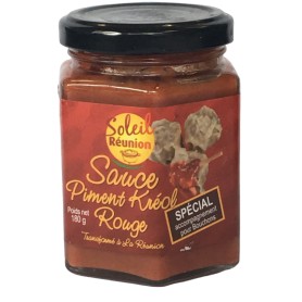 Sauce piment kréol rouge - SOLEIL REUNION - 180g