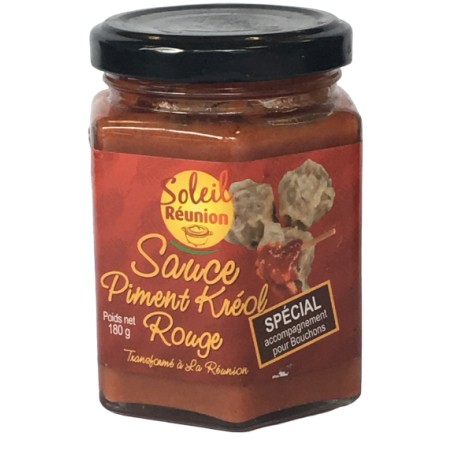 Sauce piment kréol rouge - SOLEIL REUNION - 180g