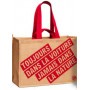 JUTE SHOPPING BAG DOUBLE HANDLE V4-