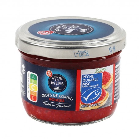 OEUFS DE LOMPE ROUGES 100G(1046147)