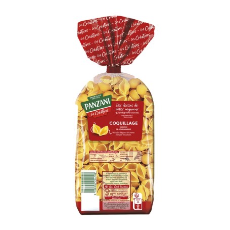 PANZANI PATES COQUILLAGE 500G V2