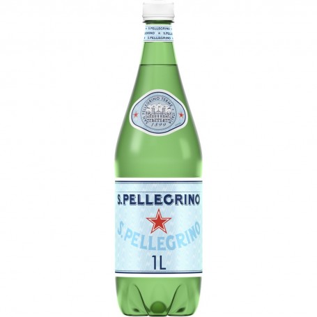 S.PELLEGRINO eau mineral naturelle gazeuse 1L