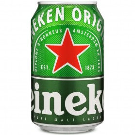 Heineken bière blonde boîte 33cl 5