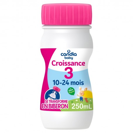 Lait de croissance bébé Candia Baby 3ème âge - 25cl