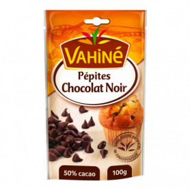 Pépites de chocolat noir, U (100 g)  La Belle Vie : Courses en Ligne -  Livraison à Domicile