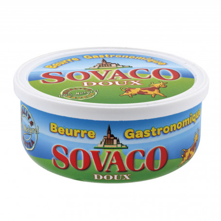Beurre doux - SOVACO - 250g