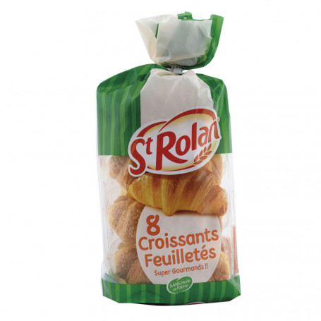 8 Croissants Feuilletés - ST ROLAN - 480g