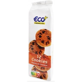 Cookies Nature et Pépites de Chocolat - ECO+ - 200g