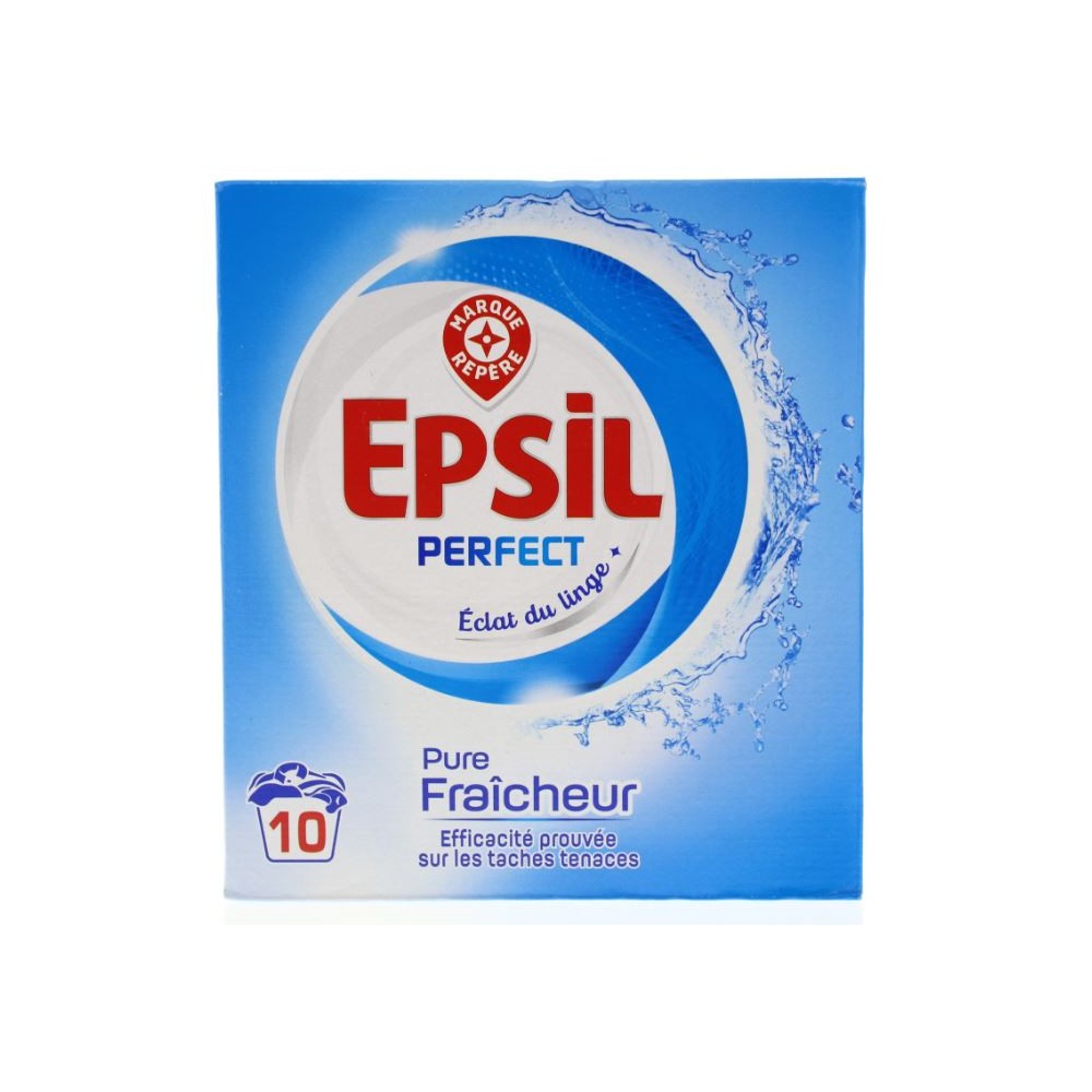 Lessive Poudre Pure Fraîcheur 10 lavages - EPSIL - 500g - Drive Z