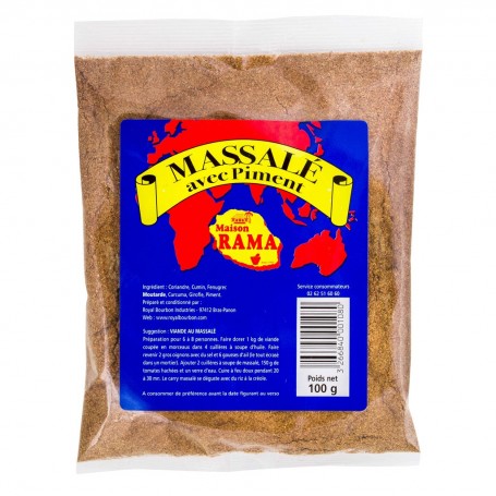 MASSALE PIMENT SACHET 100G RAMA