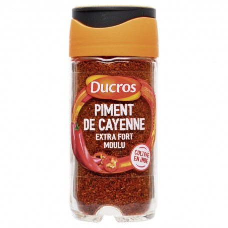 Ducros PIMENT DE CAYENNE EXTRA FORT / HEET 38g