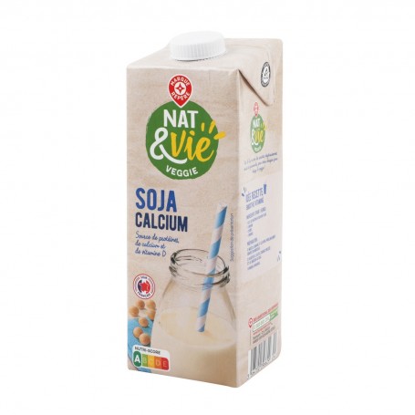 BOISSON AU SOJA CALCIUM BRIQUE 1L(1052538)