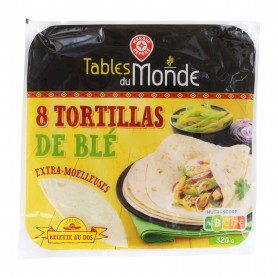 TORTILLAS BLE TABLES MONDE 320