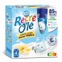 RÉCRÉ O'LÉ Goûter laitier Gourdes Saveur Vanille 4x85g