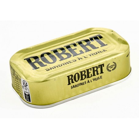 Sardine à l'huile - ROBERT - 120g